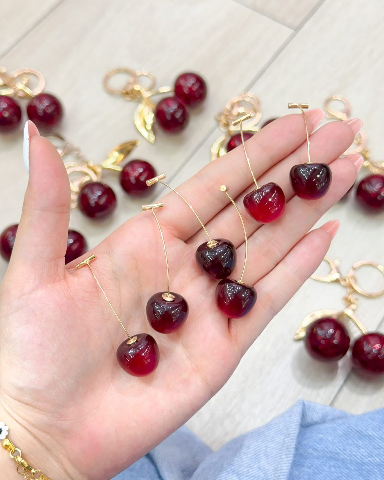 Aretes "Cherry Pop"